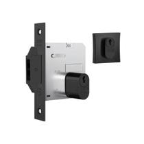 Fechadura 1006 Roseta Quadrada Black - Stam