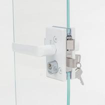 Fechadura 1520 Com Maçaneta Standart Franz V/A Branco Fechadura 1520 Com Maçaneta Standart Franz V/A Branco
