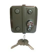 Fechadura 1520 com Miolo Contra Fechadura 1531 para Porta de Vidro 6mm a 10mm Polímero com Chaves