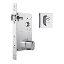 Fechadura 1601 pivotante roseta quadrada cromo escovado stam 39981 site