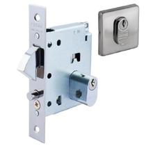 Fechadura 222N 45mm Para portas De correr - Bico de Papagaio LaFonte