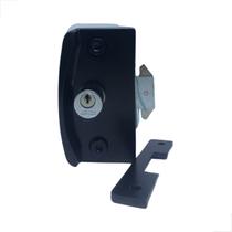 Fechadura 3530 + contra fechadura 3506 Metal - V/a Preto