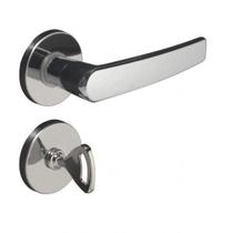 Fechadura 401 com Roseta Cromado Banheiro Pado Fechadura 401 com Roseta Cromado Banheiro Pado