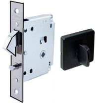 Fechadura 4021-45 Preta Wc Ent333 In Pb