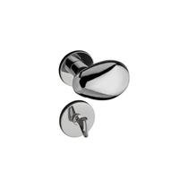 Fechadura 404 com Roseta Cromado Banheiro Pado Fechadura 404 com Roseta Cromado Banheiro Pado