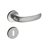 Fechadura 406 com Roseta Cromo Acetinado Interna Fechadura 406 com Roseta Cromo Acetinado Interna