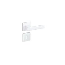 Fechadura 408 com Roseta Branco Interna Fechadura 408 com Roseta Branco Interna