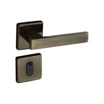 Fechadura 408 com Roseta Bronze Oxidado Externa Fechadura 408 com Roseta Bronze Oxidado Externa