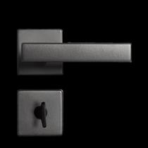 Fechadura 408 com Roseta Preto Banheiro Fechadura 408 com Roseta Preto Banheiro