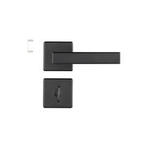 Fechadura 409 com Roseta Preto Banheiro Pado Fechadura 409 com Roseta Preto Banheiro Pado