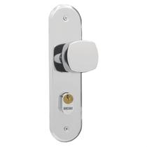 Fechadura 40mm Stilo Bola Alavanca Aço MGM Cromado Fechadura 40mm Stilo Bola Alavanca Aço MGM Cromado