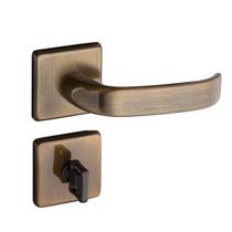 Fechadura 413 com Roseta Bronze Oxidado Banheiro Pado Fechadura 413 com Roseta Bronze Oxidado Banheiro Pado