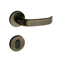 Fechadura 413 com Roseta Bronze Oxidado Externa Pado Fechadura 413 com Roseta Bronze Oxidado Externa Pado