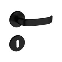 Fechadura 413 com Roseta Preto Interna Pado Fechadura 413 com Roseta Preto Interna Pado