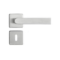 Fechadura 414 Com Roseta Cromo Acetinado Interna
