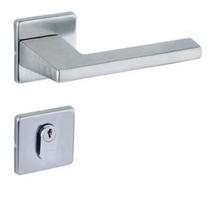 Fechadura 451 St2 55mm Escovada Roseta Quadrada Lafonte