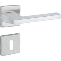 Fechadura 451 St2 55mm Escovada Roseta Quadrada Lafonte