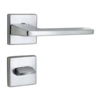 Fechadura 451 St2 55mm Escovada Roseta Quadrada Lafonte