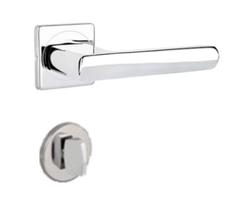 Fechadura 454 La Fonte WC ou Banheiro Inox Lixado