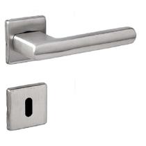 Fechadura 454 St2 55mm Escovada Roseta Quadrada Lafonte