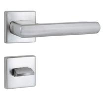 Fechadura 454 St2 55mm Escovada Roseta Quadrada Lafonte