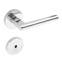 Fechadura 521 St1 40mm Banheiro Cromo Escovado Lafonte