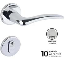 Fechadura 602 St2 55mm Cromada Lafonte Fechadura 602 St2 55mm Cromada Lafonte