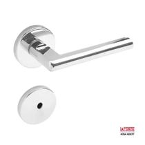 Fechadura 6521 Architect Banheiro ST2-55 ROS 323 55mm Inox Cromado La Fonte