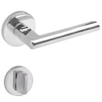 Fechadura 6521 st2 55mm banheiro cromado lafonte