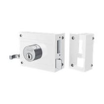 Fechadura 701/100 branco espelho inox stam 40648