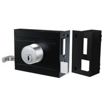 Fechadura 701-100 Externa Preto Fosco - 56417 - Stam