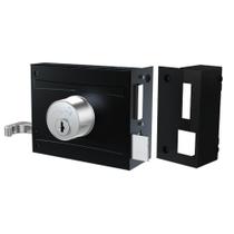 Fechadura 701/100 Externa Preto Fosco - 56417 - STAM