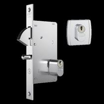 Fechadura 950 com roseta inox cromado stam