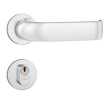 Fechadura Acabamento Inox 55mm Externa 1601/39 Roseta Redonda Classic 43094 Stam