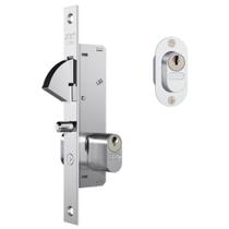 Fechadura Aço Inox 18mm para Porta de Correr 901 Stam Fechadura Aço Inox 18mm para Porta de Correr 901 Stam