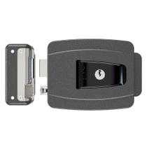 Fechadura AGL AL100R, 12V/110V, Cilindro Padrão 42MM, Chave Simples, Cinza - 1002011 Fechadura AGL AL100R, 12V/110V, Cilindro Padrão 42MM, Chave Simples, Cinza - 1002011