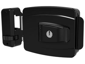 Fechadura AGL AL100R, 12V/110V, Cilindro Padrão 42MM, Chave Simples, Preto - 1002021