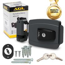 Fechadura Ajustável Mini Agl Trava Elétrica Agl 12v 42mm