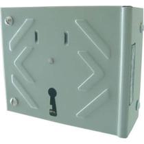 Fechadura Aliança Sobrepor F-1072 Tipo Caixão Cinza com 2 Voltas Fechadura Aliança Sobrepor F-1072 Tipo Caixão Cinza com 2 Voltas