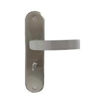 Fechadura Alumínio Modelo Torino para Porta Banheiro - Mgm, Tamanho: WC - Banheiro