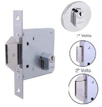 Fechadura Arouca 1006 Externa Porta de correr Roseta Redonda