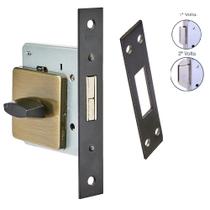 Fechadura Arouca 5006 Banheiro Porta de correr Roseta quadrada