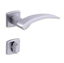 Fechadura Arouca Banheiro Columbia 55mm Ros Cromado Escovado