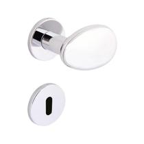 Fechadura Arouca Interna Ovo Z 40mm Roseta Cromada Fechadura Arouca Interna Ovo Z 40mm Roseta Cromada