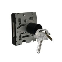 Fechadura Arouca para Porta de Vidro Cilindro Redondo Preta 2189L EP Fechadura Arouca para Porta de Vidro Cilindro Redondo Preta 2189L EP