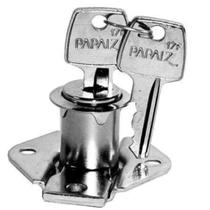 Fechadura Artigo 871-22MM Cromada Para Móveis - Papaiz Fechadura Artigo 871-22MM Cromada Para Móveis - Papaiz