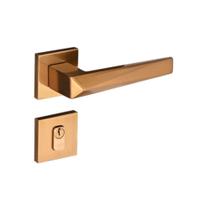 Fechadura Ascot Externa 55mm Red Gold Escovado RQ2 001-55PE CTL-55 RGE Pado Fechadura Ascot Externa 55mm Red Gold Escovado RQ2 001-55PE CTL-55 RGE Pado