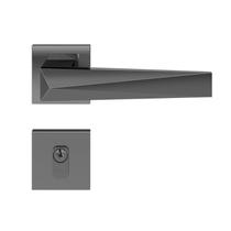 Fechadura Ascot Grafite Polido Externa Fechadura Ascot Grafite Polido Externa