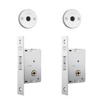 Fechadura Auxiliar 1008 Correr/Bater Par Tetra - Stam Fechadura Auxiliar 1008 Correr/Bater Par Tetra - Stam