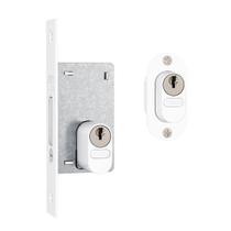 Fechadura Auxiliar 601A Stam Porta Externa Branco Gorje